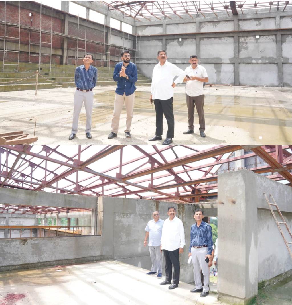 Indoor Stadium at Government College Khad to be Ready in Two Months Mukesh Agnihotri